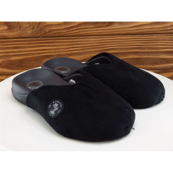 Hawaiian Jelly Size 6 M Women Sandal Flip Flop Black Synthetic - Picture 4 of 10